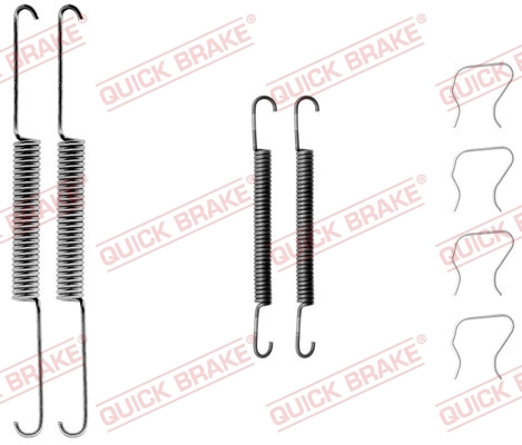 Accessory Kit, brake shoes
